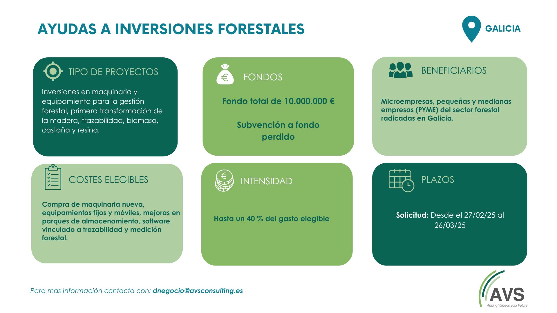 inversiones forestales